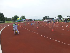 Schulanfangsaktionstag auf dem Hohekreuz-Sportplatz