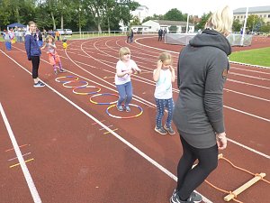 Schulanfangsaktionstag auf dem Hohekreuz-Sportplatz
