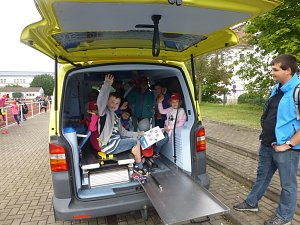 Schulanfangsaktionstag auf dem Hohekreuz-Sportplatz