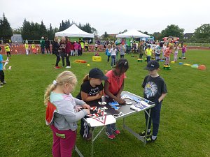 Schulanfangsaktionstag auf dem Hohekreuz-Sportplatz