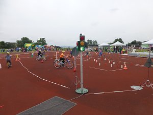 Schulanfangsaktionstag auf dem Hohekreuz-Sportplatz