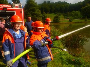 Zeltlager der Jugendfeuerwehren