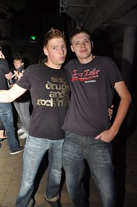 Partystimmung am Grimmel
