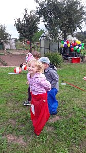 Sportfest im Schrebergarten in Heringen