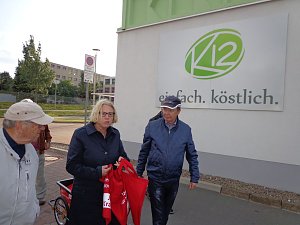 Mit Jutta Krauth auf Ost-Tour