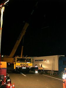 Crash auf der Bundesstra&szlig;e