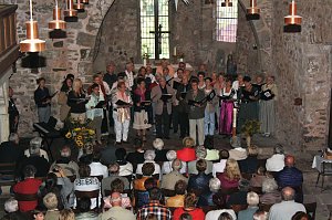 Gemischter Chor Ellrich lud in die Frauenbergkirche