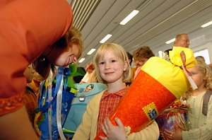 Einschulung K&auml;the Kollwitz Schule