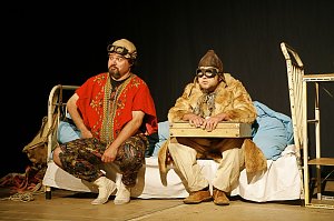 Doppelpack im Zelt