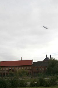 Luftschiff &uuml;ber Nordhausen