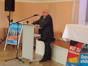 AfD-Wahlkampf in Mühlhausen