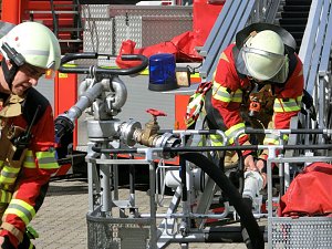 Feuerwehren der Gemeinde Werther probten Ernstfall
