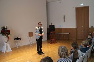 Spurensicherung in der Stadtbibliothek