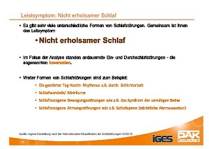 &Uuml;ber 80 Prozent der Th&uuml;ringer leiden unter Schlafproblemen