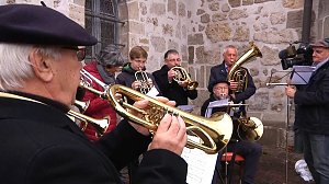 Luther-Denkmal vor der Blasii-Kirche eingeweiht