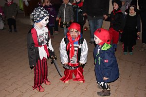 Gruselstimmung im Kinderhaus