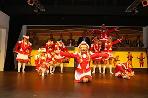 Ausgelassene Stimmung in der Festhalle