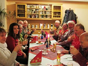Gem&uuml;tliche Runde in Ilfeld