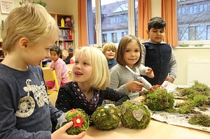 Adventsvorbereitungen an der Evangelischen Grundschule Nordhausen