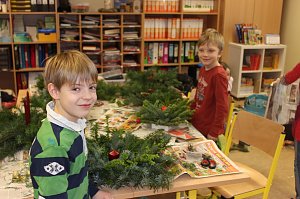 Adventsvorbereitungen an der Evangelischen Grundschule Nordhausen