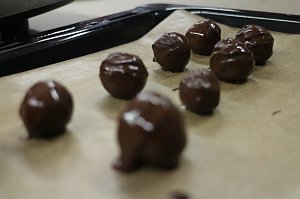 Backen, Basteln, B&auml;ume schm&uuml;cken - an der Jugendkunstschule und im Weltladen konnte man das heute selbst machen