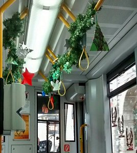 Weihnachtlich geschm&uuml;ckt