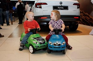 Weihnachtswelt in der Skoda-Welt