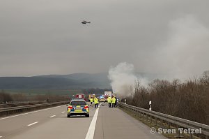 Schwerer Unfall mit get&ouml;teter Person