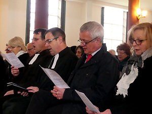 Amtseinf&uuml;hrung von Pfarrer Reims