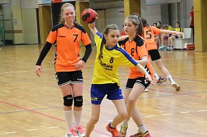 Vom weiblichen Handballnachwuchs des Nordh&auml;user SV