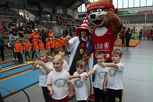 16. Kindergartensporttag in der Wiedigsburghalle Nordhausen