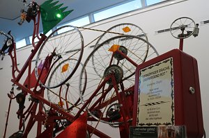 Kinetik-Ausstellung in der Kreissparkasse Nordhausen