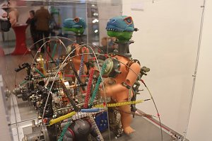 Kinetik-Ausstellung in der Kreissparkasse Nordhausen