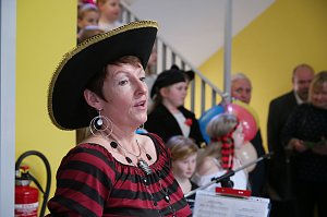 Neuer Turnraum in Gro&szlig;wechsungen eingeweiht
