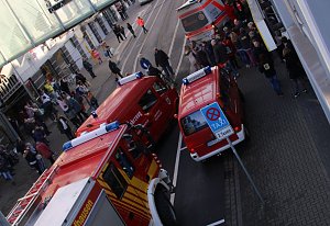 Einsatz im Herkules-Markt