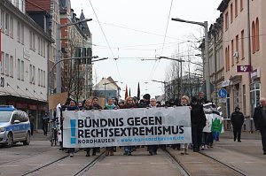 Zwei Demos in Nordhausen