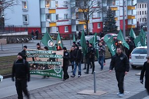 Zwei Demos in Nordhausen
