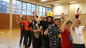 Herzsportgruppe feierte Rosenmontag