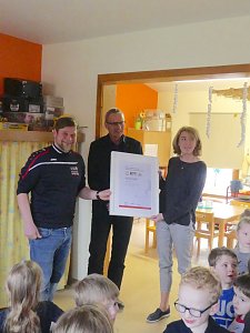 Bewegungsfreundliche Kindergärten gekührt