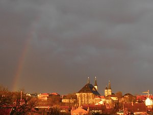 Abendhimmel nach dem Gewitter