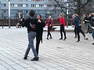 Zur Nordth&uuml;ringer Kulturnacht wird getanzt