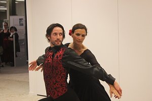 Die Eleven des Tanzstudio Radeva auf der 10. Nordth&uuml;ringer Kulturnacht