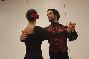 Die Eleven des Tanzstudio Radeva auf der 10. Nordth&uuml;ringer Kulturnacht