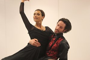 Die Eleven des Tanzstudio Radeva auf der 10. Nordth&uuml;ringer Kulturnacht