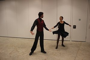 Die Eleven des Tanzstudio Radeva auf der 10. Nordth&uuml;ringer Kulturnacht