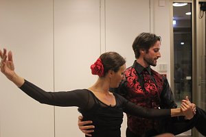 Die Eleven des Tanzstudio Radeva auf der 10. Nordth&uuml;ringer Kulturnacht