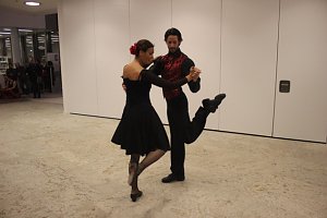 Die Eleven des Tanzstudio Radeva auf der 10. Nordth&uuml;ringer Kulturnacht