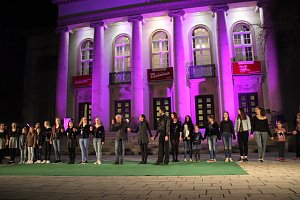Die Eleven des Tanzstudio Radeva auf der 10. Nordth&uuml;ringer Kulturnacht