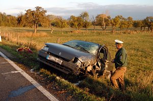 Unfall zwischen Wolkramshausen und Kleinfurra