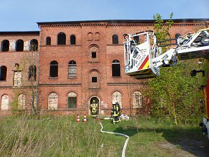 Brand auf Gaswerk-Gel&auml;nde